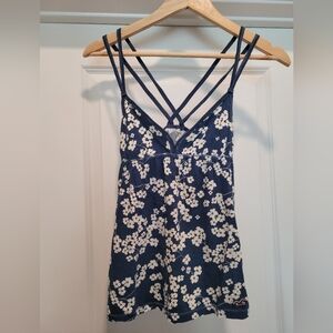 Floral Strappy Tank Top